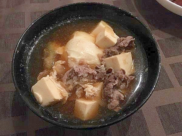 具だくさんナニワ名物の肉吸い