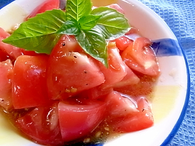 すし酢で簡単マリネ液 トマトやパプリカのマリネに レシピ 作り方 By ゆき食堂 楽天レシピ