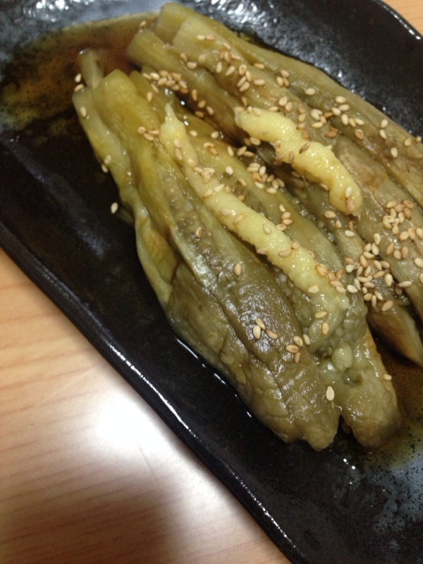 白ごま ごま油 冷たい焼きなす レシピ 作り方 By Xmickyx 楽天レシピ