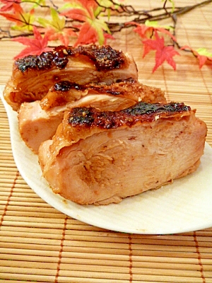 鶏胸肉がしっとり美味しい 酒粕焼き レシピ 作り方 By まめもにお 楽天レシピ