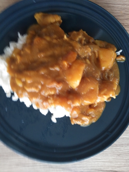白菜とポークカレー