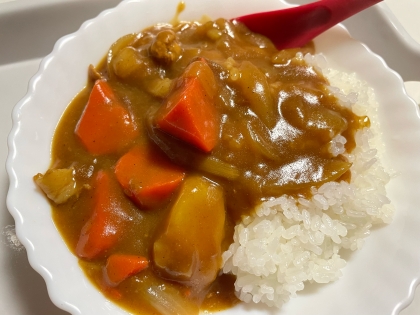 鶏ももと新たまねぎの具ごろごろカレー