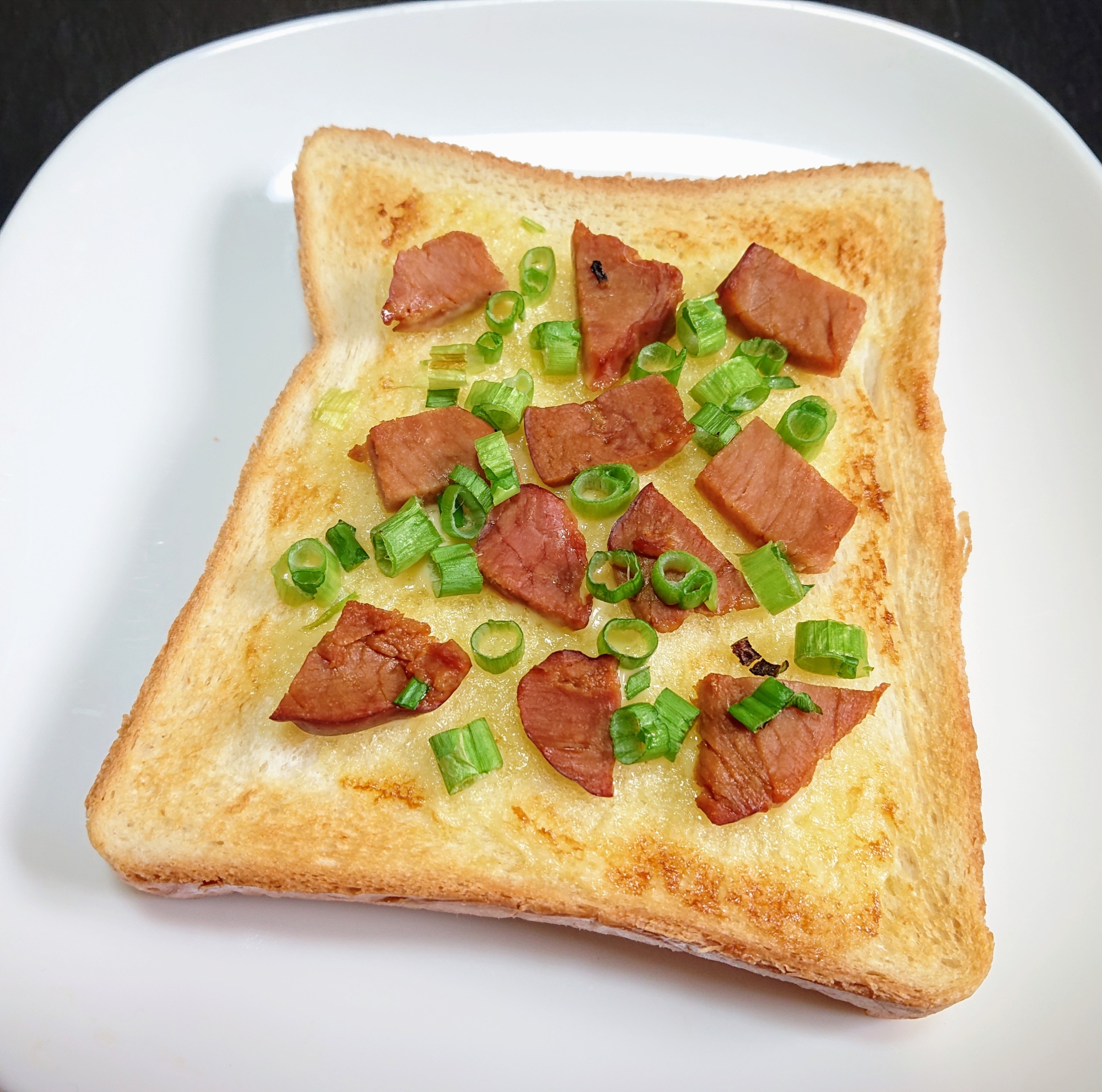 焼豚のマヨトースト
