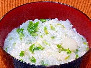 炊飯器で簡単♪ 七草粥