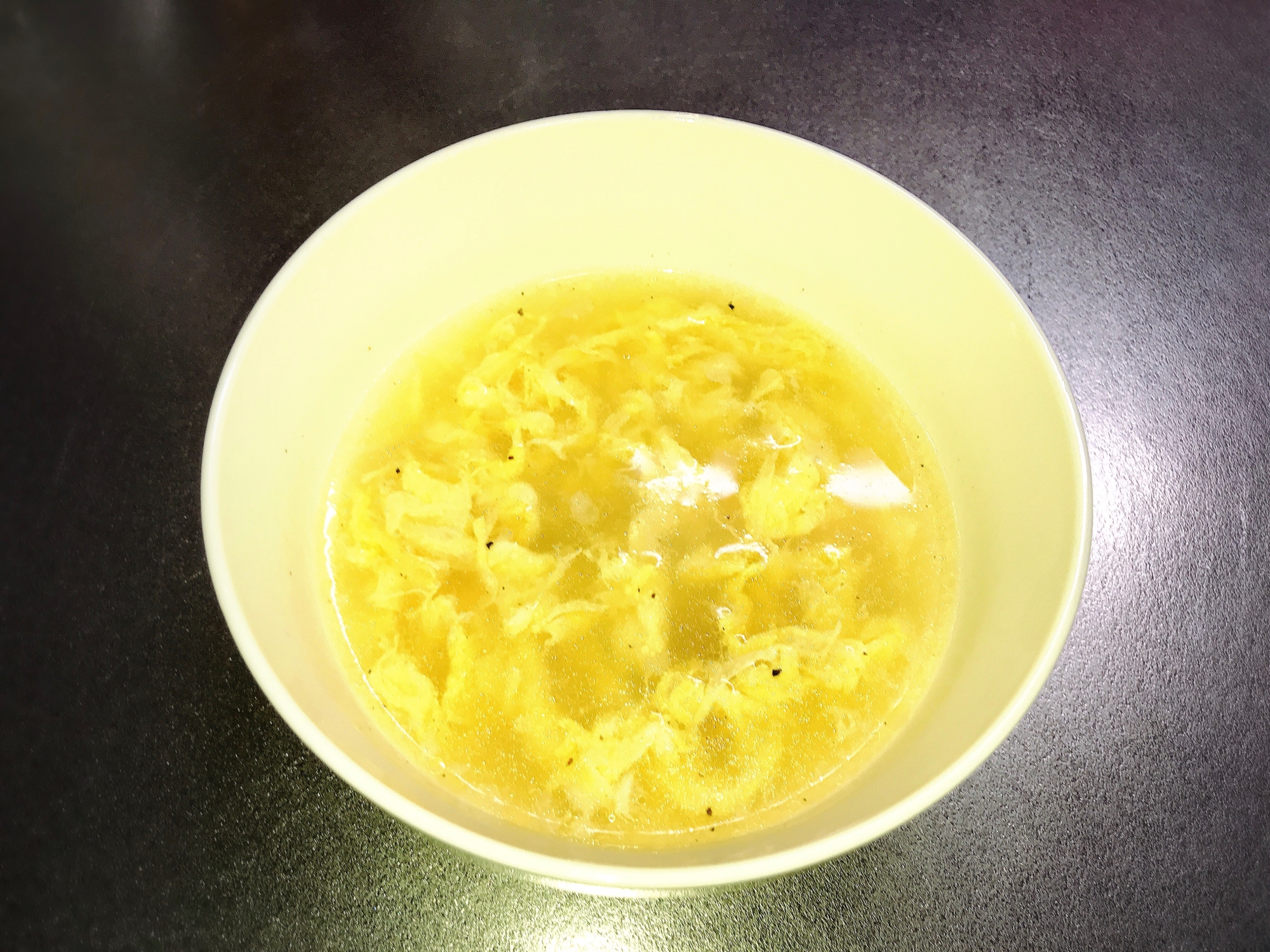 トラジ風卵スープ