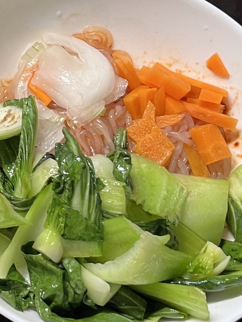 白滝のビビン麺