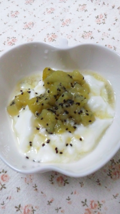 酸っぱいキウイを救済!レンジで簡単キウイソース♪