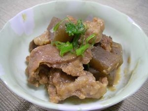 激旨！居酒屋メニュー再現！牛すじの白胡麻味噌煮込み