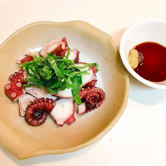 今夜の肴にどうぞ♪マダコの炙り