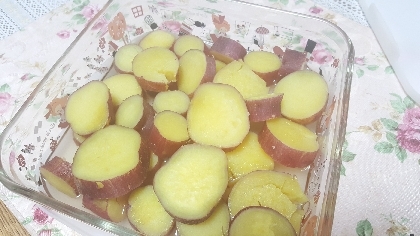 サツマイモの☆甘煮