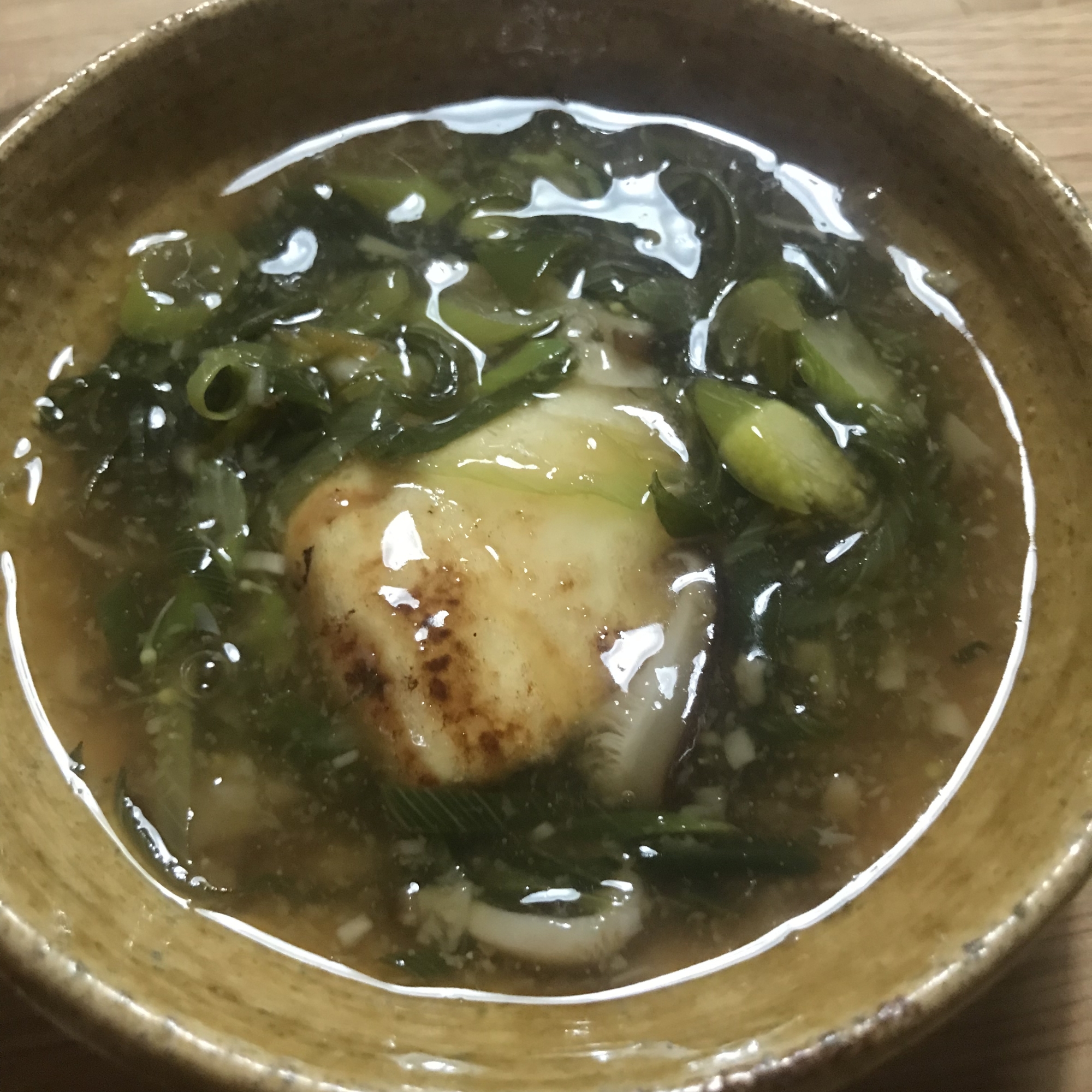 ねぎと生姜の揚げ出し豆腐