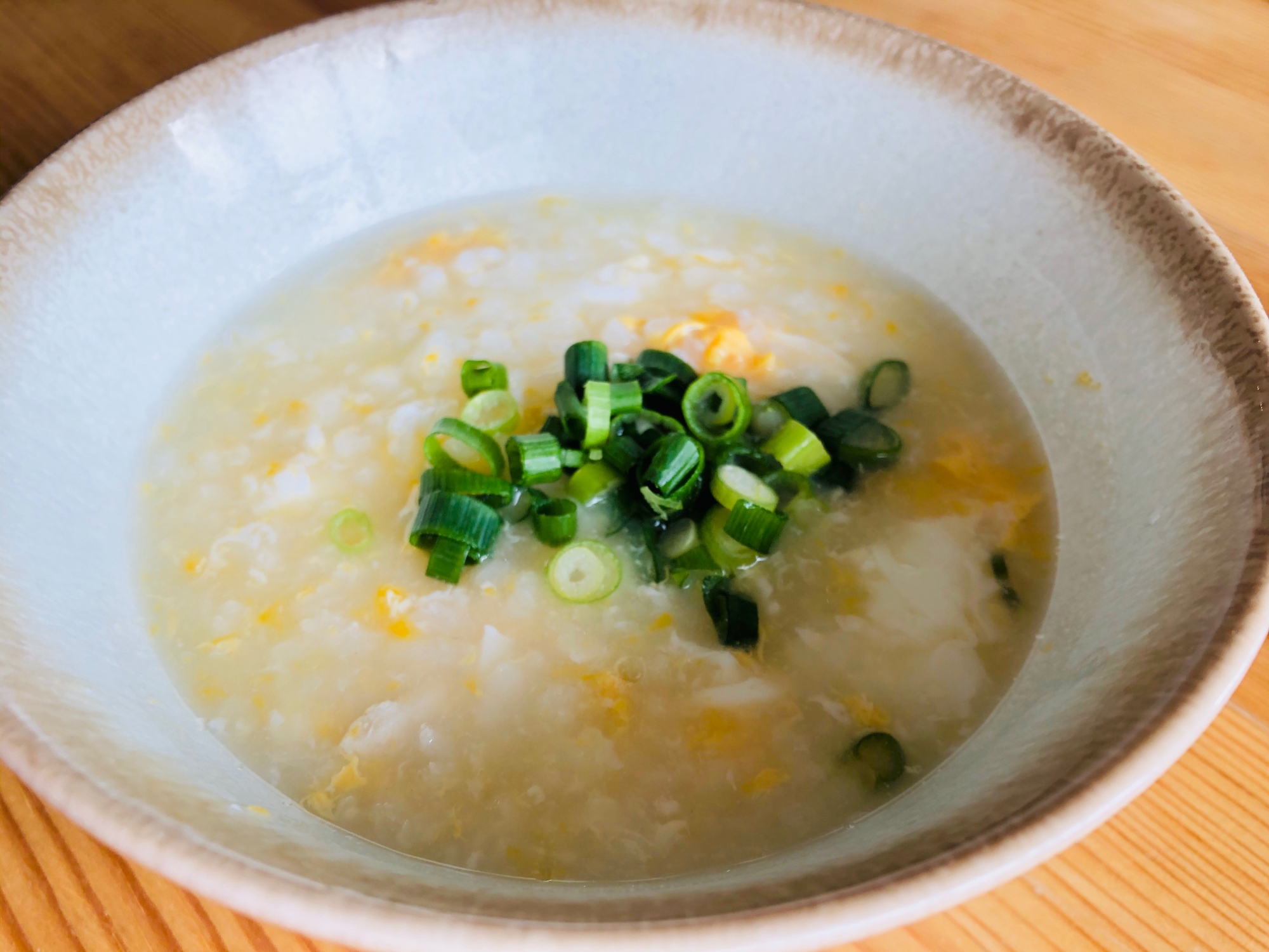 茹で鷄の茹で汁で☆濃厚で雑炊