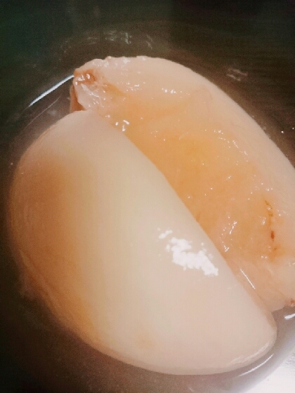 いつもお砂糖でつくっていましたが、はちみつだとまろやかな甘さですね。とても美味しかったです。ごちそうさまでした。