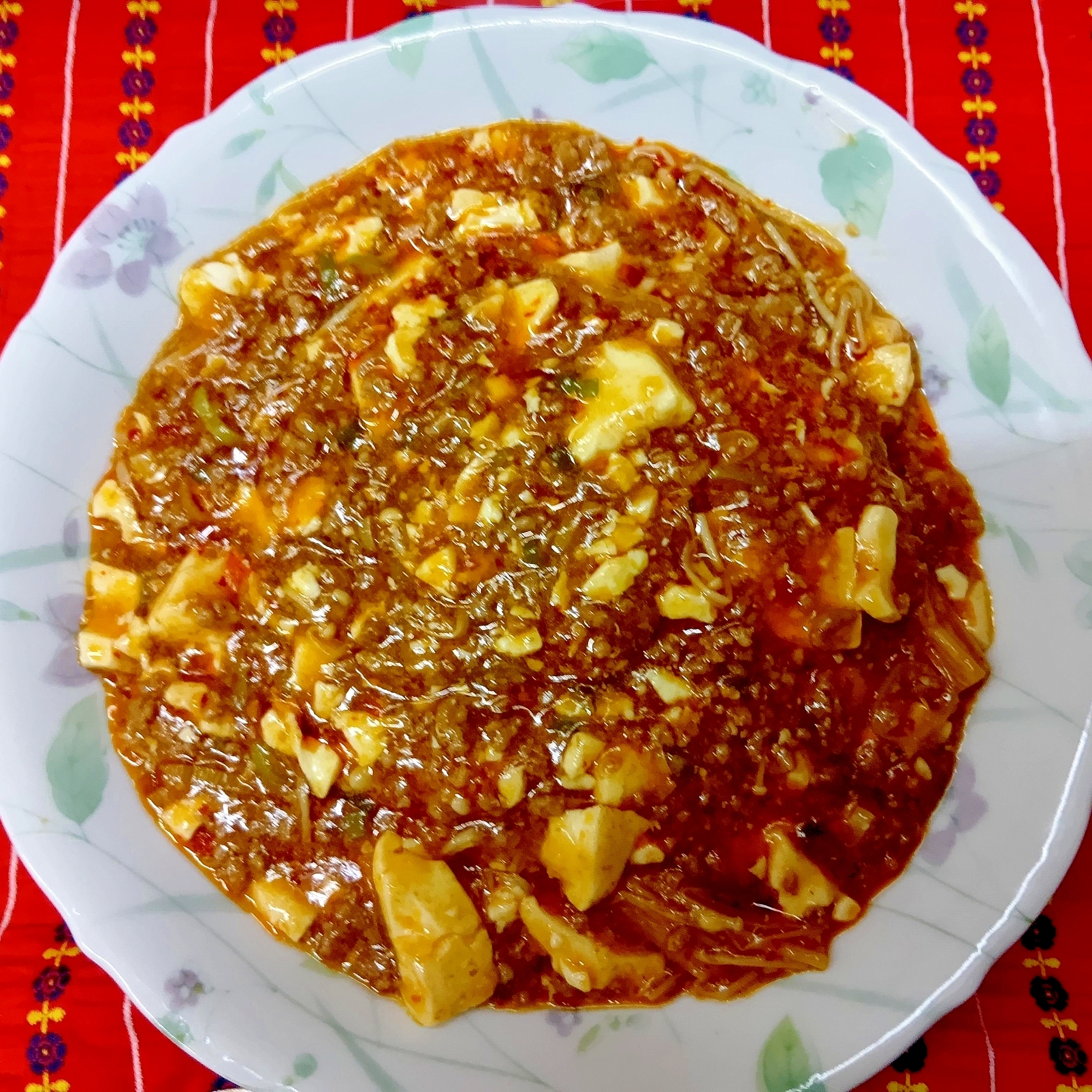 えのき入りマーボー豆腐