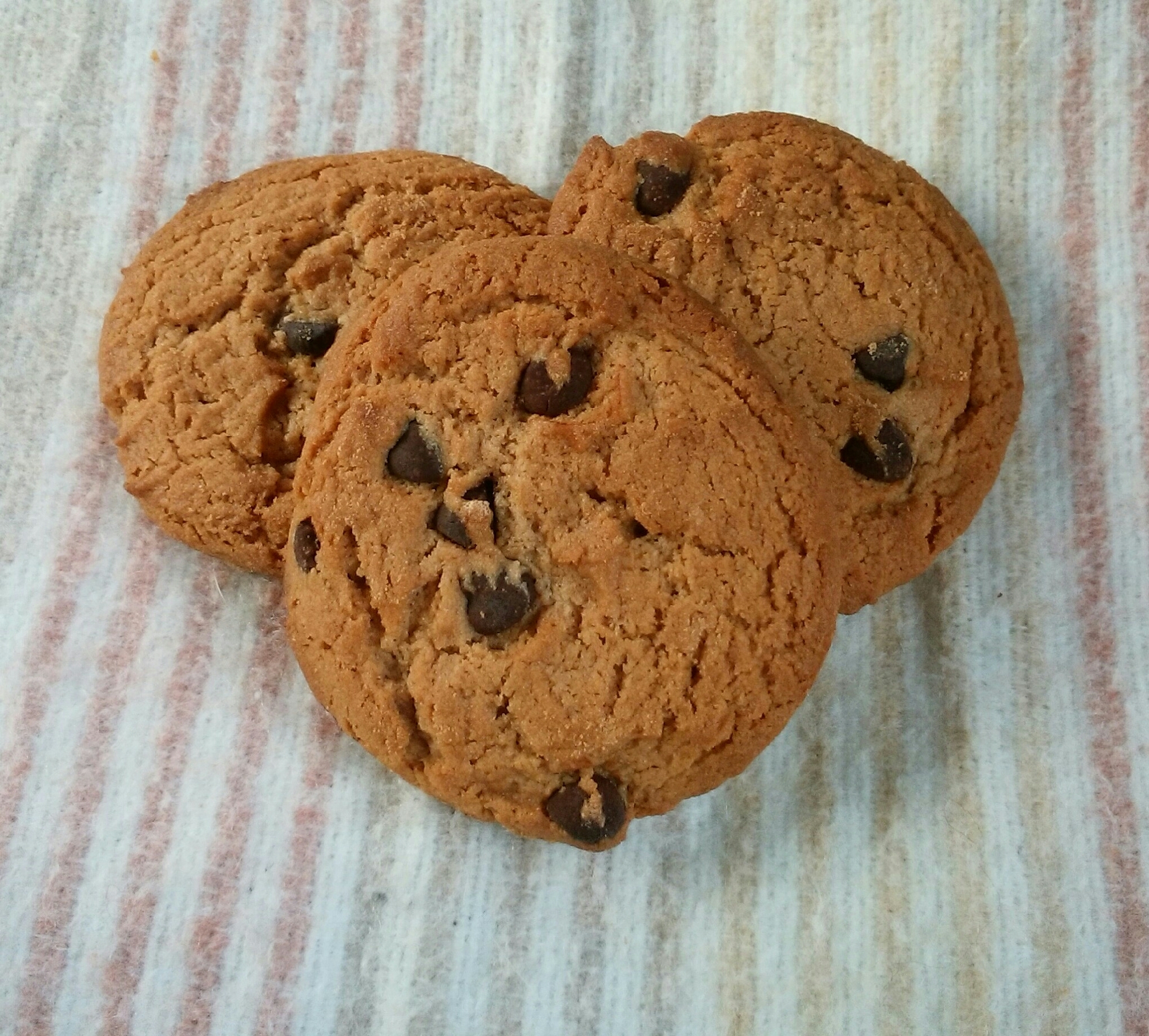 黒糖のチョコチップクッキー