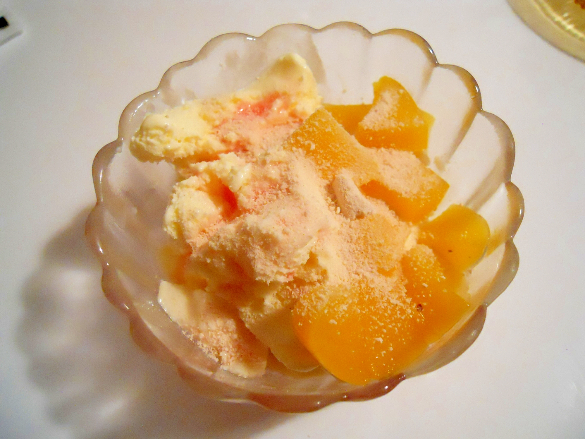 黄桃と豆腐で ミニパフェデザート レシピ 作り方 By ブ 子 楽天レシピ 黄桃と豆腐で ミニパフェデザート レシピ 作り方 By ブ 子 楽天レシピ