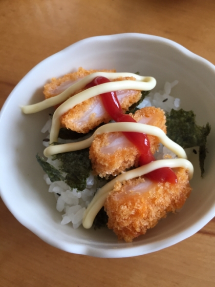 イカフライの丼♡