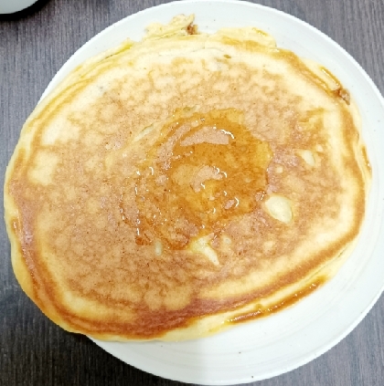 お弁当♪卵なし冷めてももちもち米粉パンケーキ✧˖°
