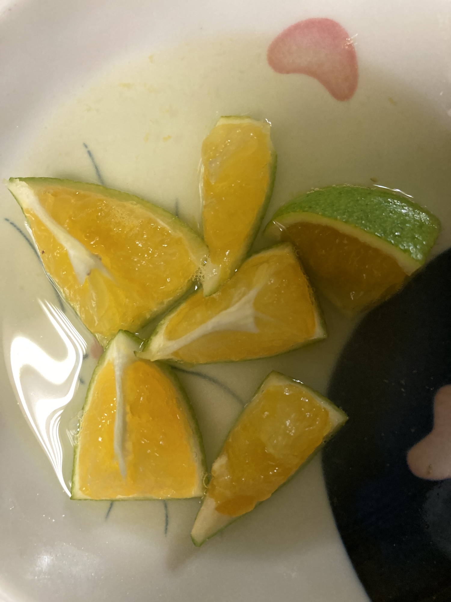 小さくて青めのみかんのレシピ