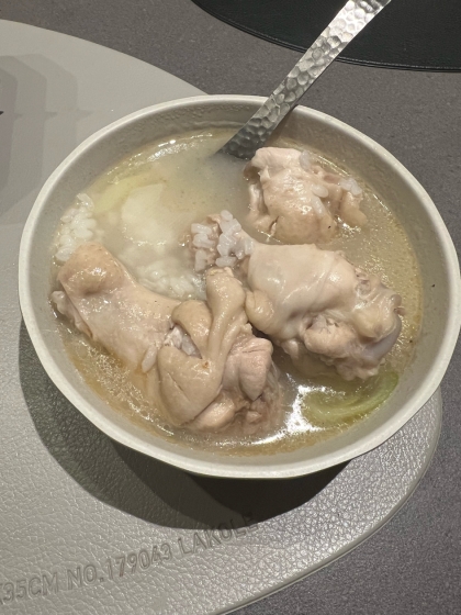 手羽先で作る‼︎簡単✳︎参鶏湯(サムゲタン)スープ
