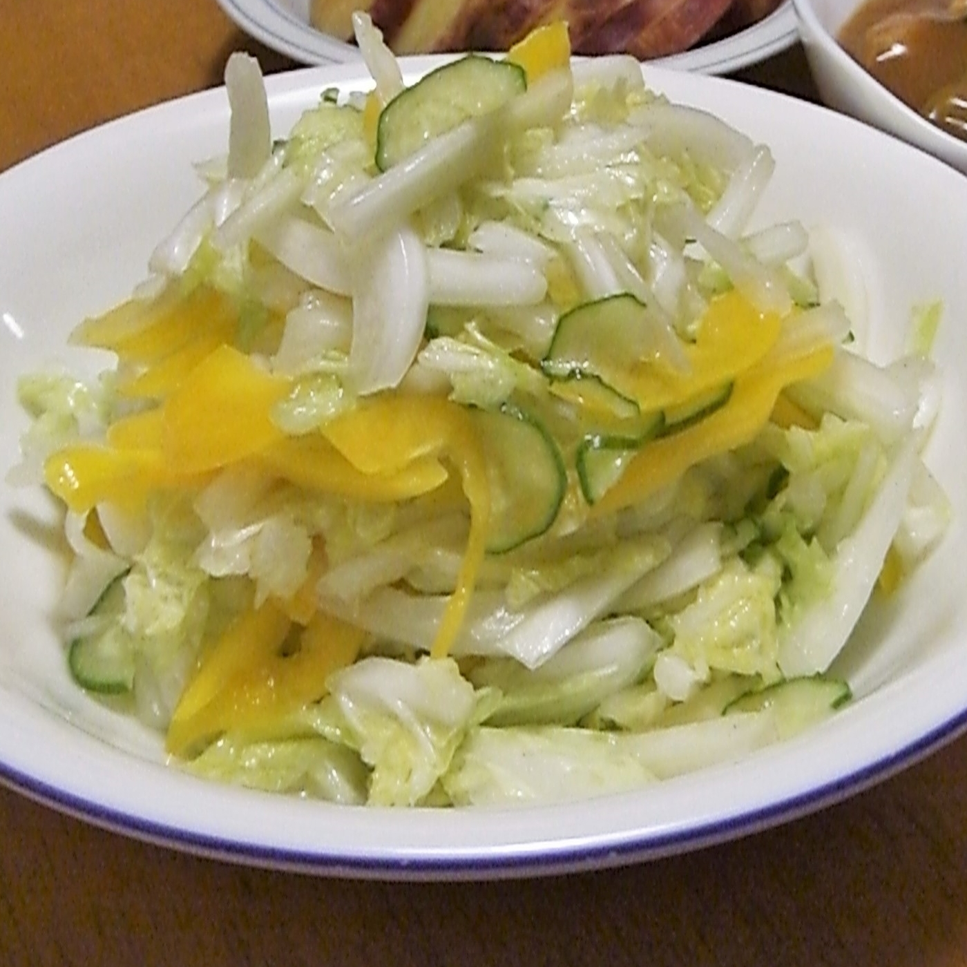 白菜サラダ さっぱりレモン風味 レシピ 作り方 By R Chibico 楽天レシピ