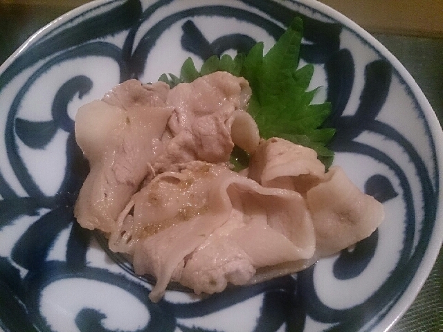 作りおきもできるごちそう☆冷しゃぶ柚子胡椒