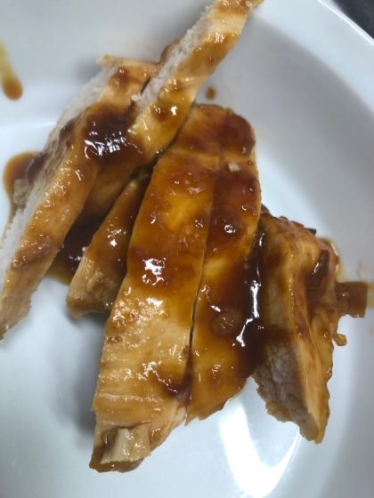 梅利用☆鶏胸肉の甘酸っぱ煮