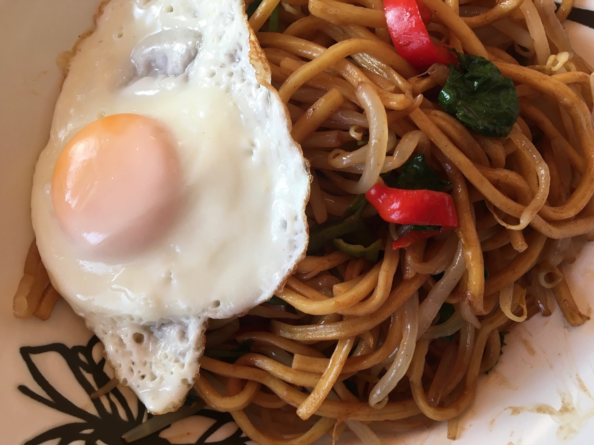 バジルソース焼きそば