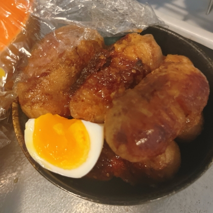 お弁当にも入れました！手間は掛かるけれど、美味しかったです☺︎︎︎︎