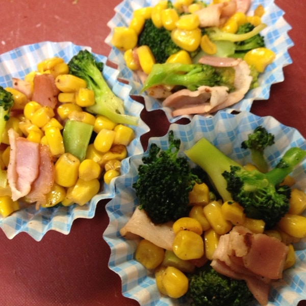 ブロッコリーとコーンのお弁当のおかず レシピ 作り方 By さつき0214 楽天レシピ ブロッコリーとコーンのお弁当のおかず レシピ 作り方 By さつき0214 楽天レシピ