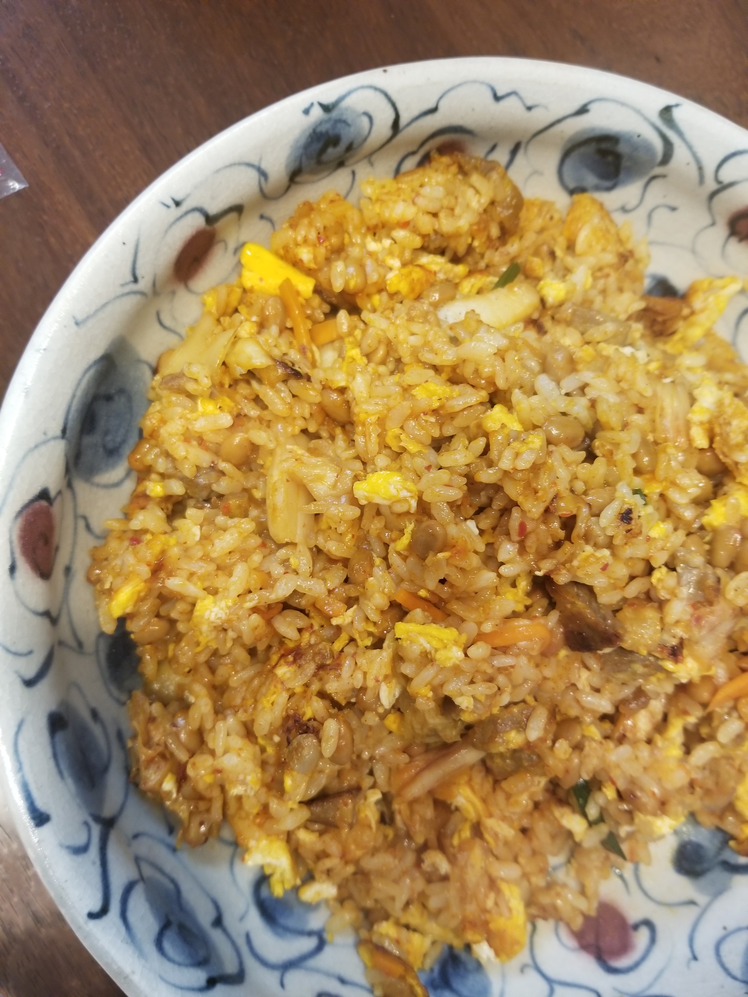 キムチ納豆チャーハン