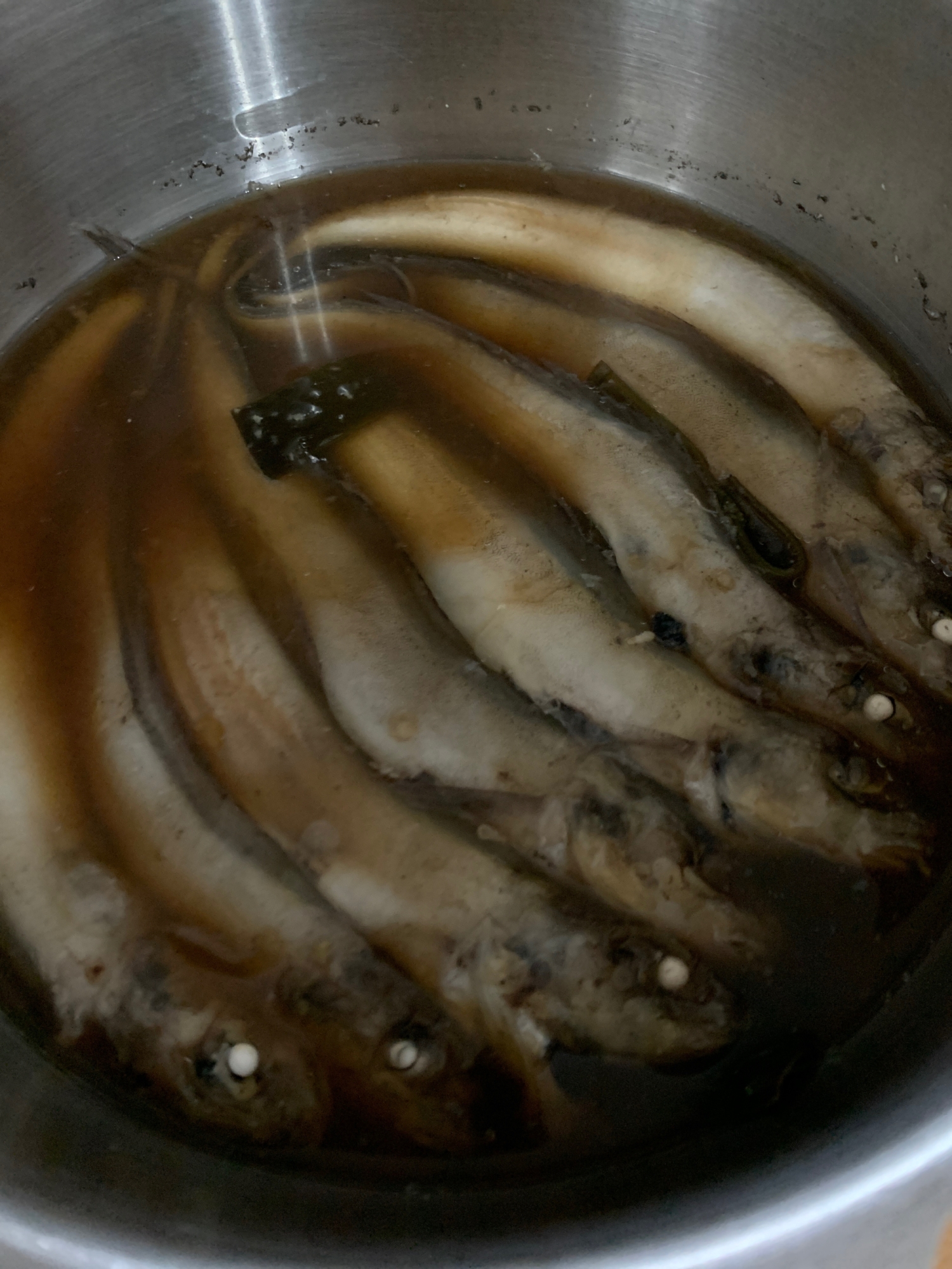 幻の魚　じょんじょろの煮付け、コラーゲンたっぷり