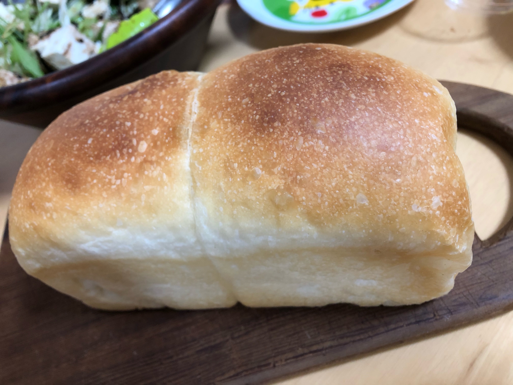 離乳食に！耳までフワフワ！ハルユタカの食パン！