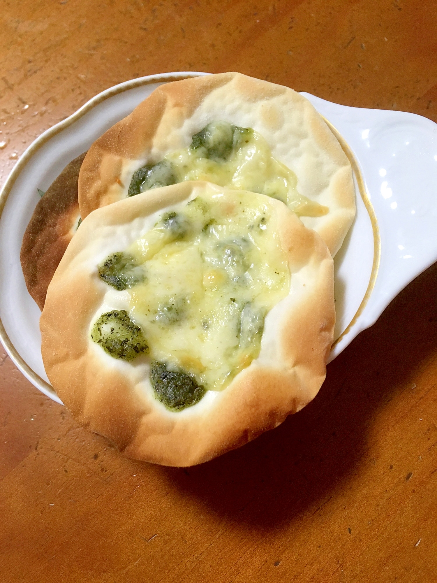 餃子の皮で☆しそチーズピザ レシピ・作り方 by 健康オタク｜楽天レシピ