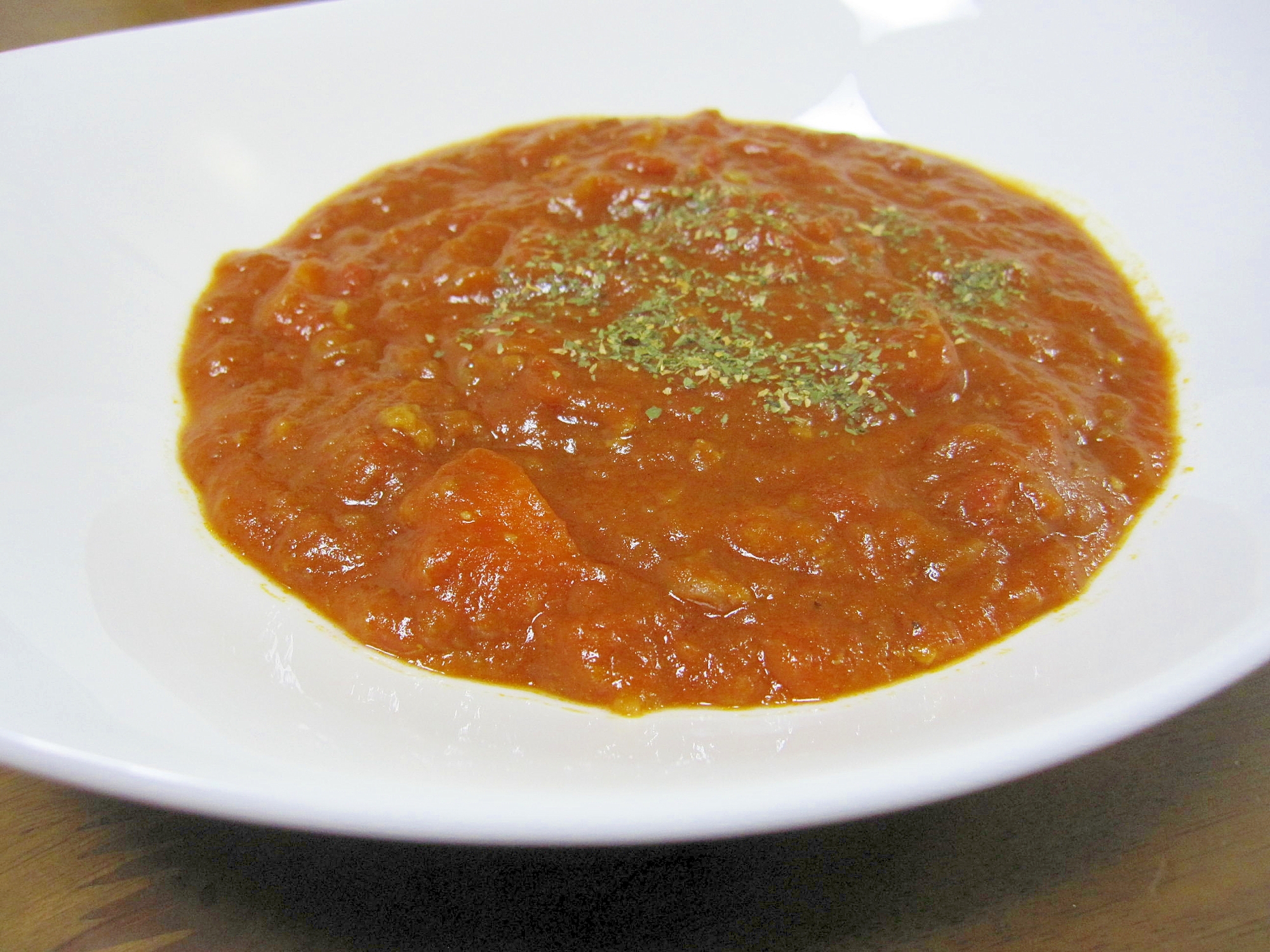 残りカレーで☆超簡単トマトシチュー