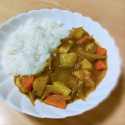 りんご入りカレー