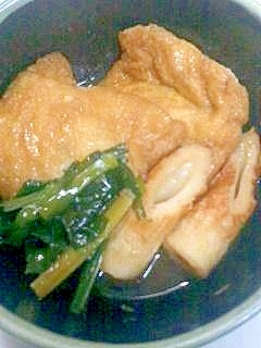 油揚げとちくわ煮