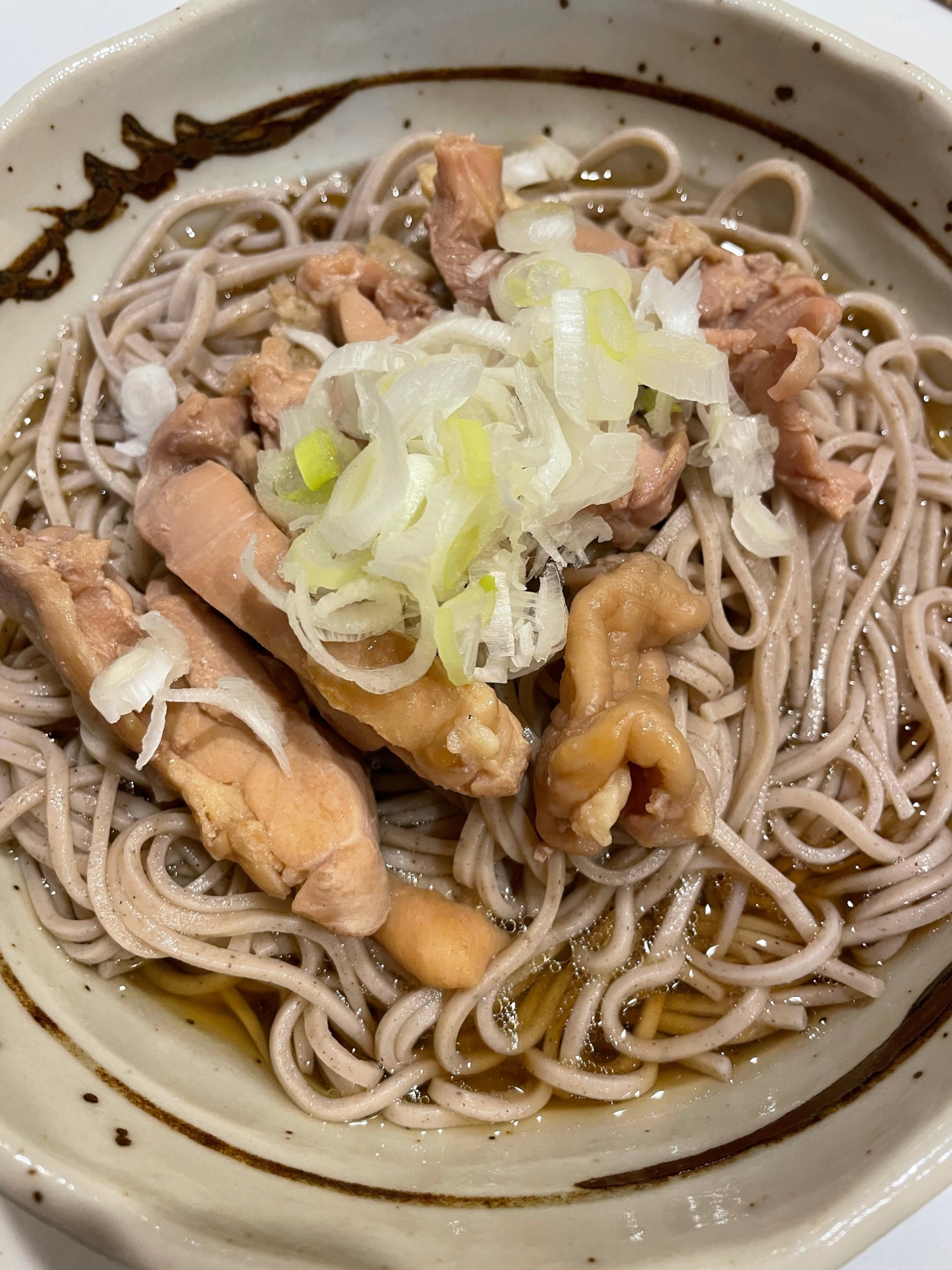 鶏肉on⭐あったかそば