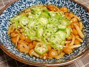 素麺の具や冷奴にも最適 レンジで簡単オクラなめこ レシピ 作り方 By タルトト 楽天レシピ 素麺の具や冷奴にも最適 レンジで簡単オクラなめこ レシピ 作り方 By タルトト 楽天レシピ