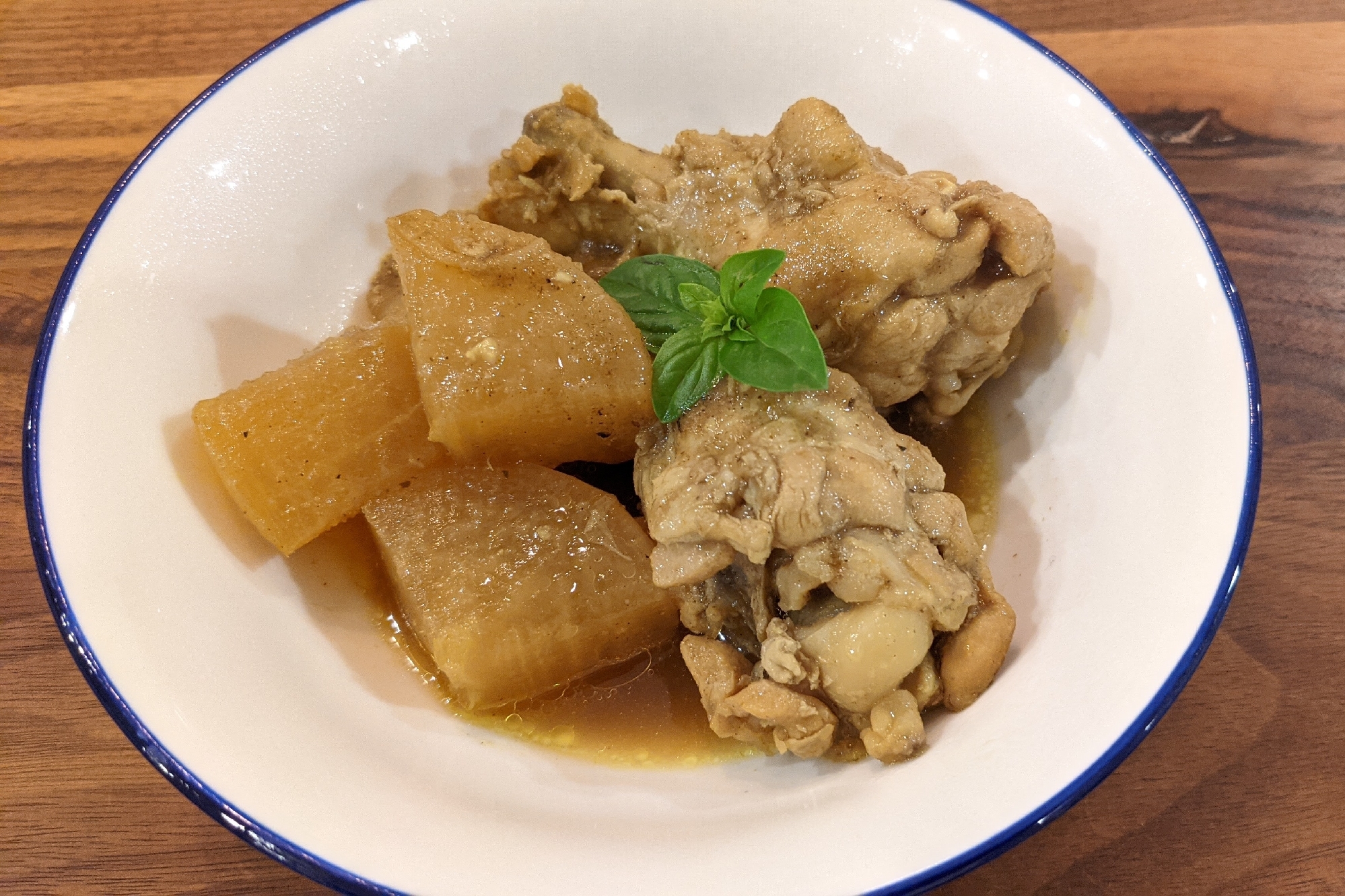 ホットクック☆手羽元と大根のカレー煮