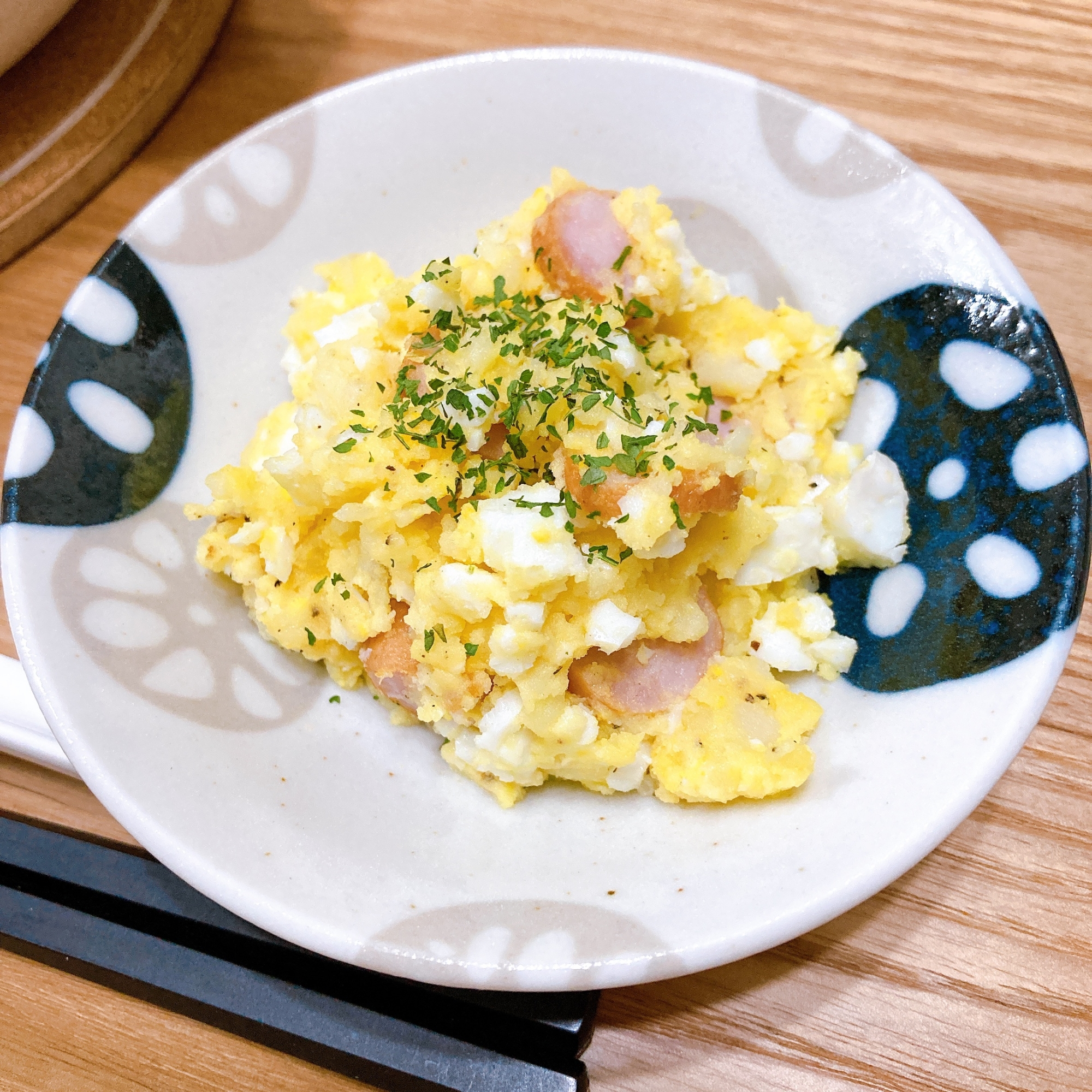ウインナーと卵のポテトサラダ★