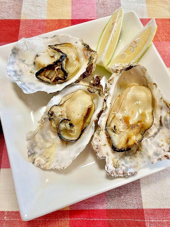 フライパンde簡単！蒸し牡蠣