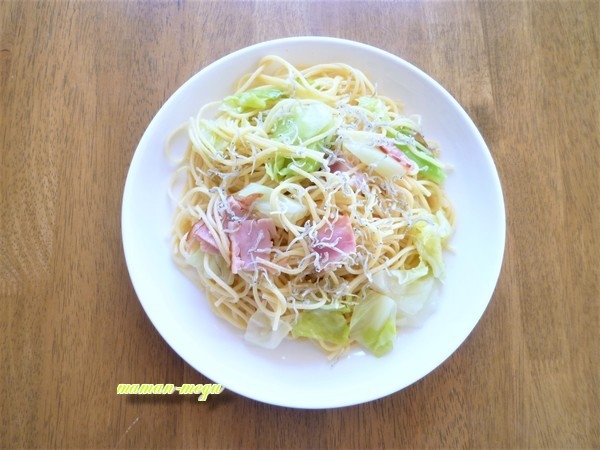 クセになる♪しらす干し＆キャベツの和風パスタ♪♪