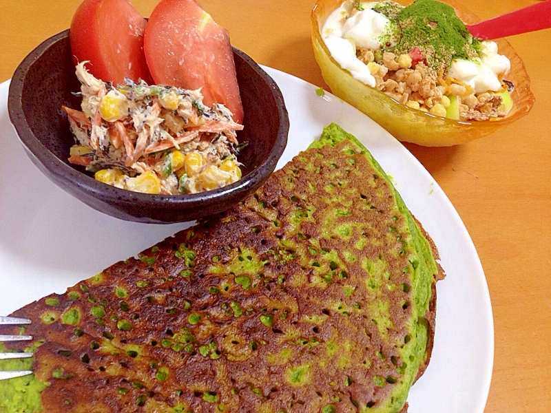 野菜ミックスパンケーキ ロ レシピ 作り方 By イケッピ 楽天レシピ