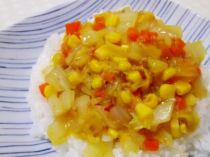 子供喜ぶ♪簡単♪麻婆野菜丼