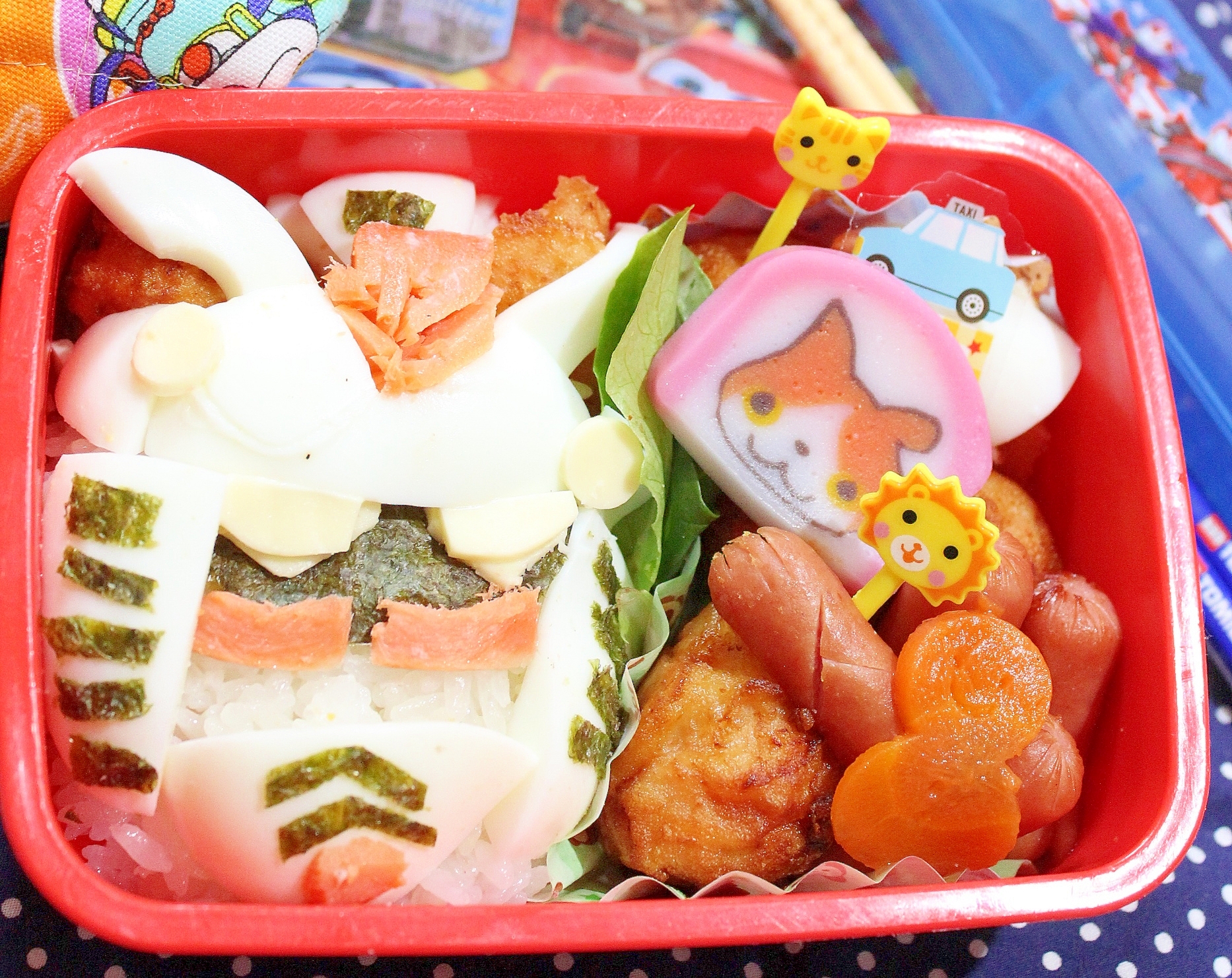 ガンダム好き長男に捧げるファーストガンダムキャラ弁 レシピ 作り方 By ラムちゃん1224 楽天レシピ