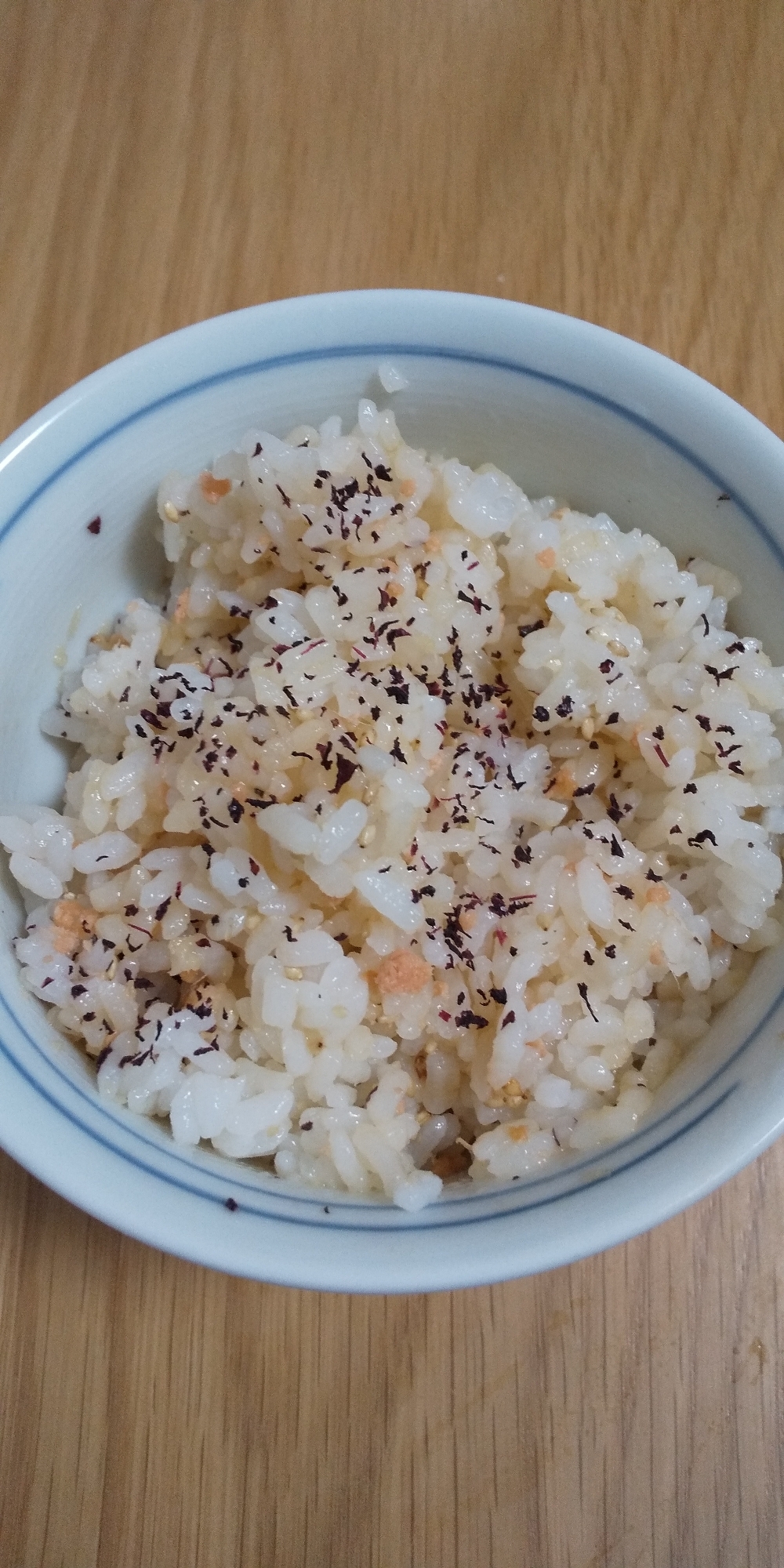 ゆかり鮭と生姜の混ぜご飯