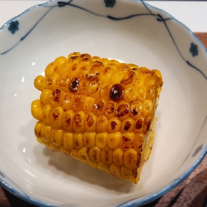 レンジとフライパンで☆焼きとうもろこし