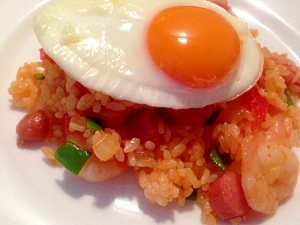 あるもので簡単ナシゴレン レシピ 作り方 By ゆっぷりん 楽天レシピ