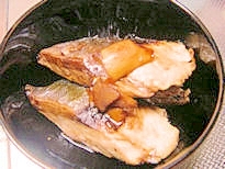 フライパン調理★ブリの梅酒照り焼き